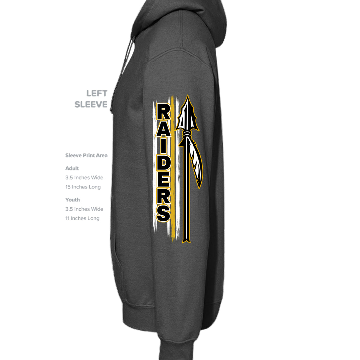 Charcoal - G185 - LEFT