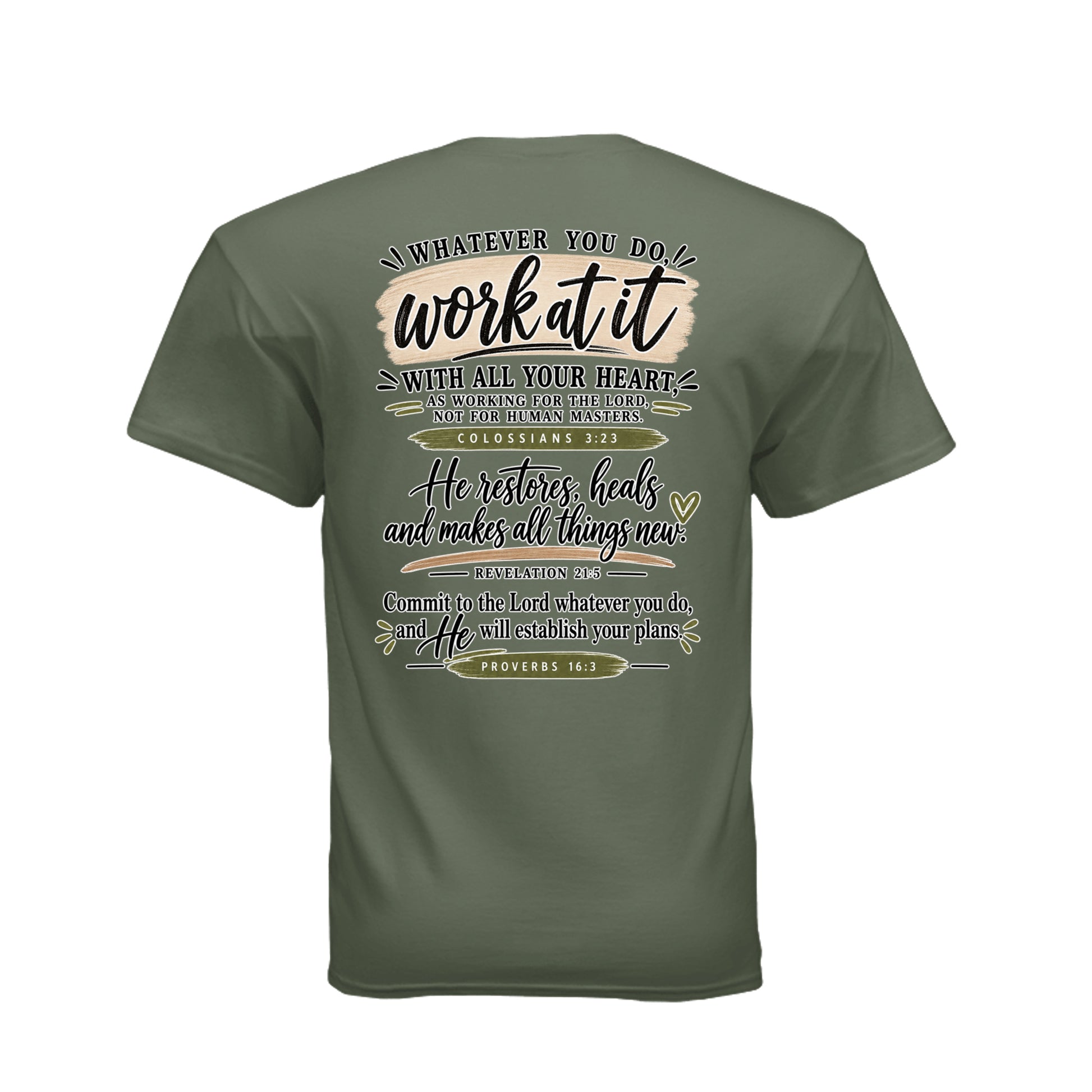 Military Green - G200 - BACK