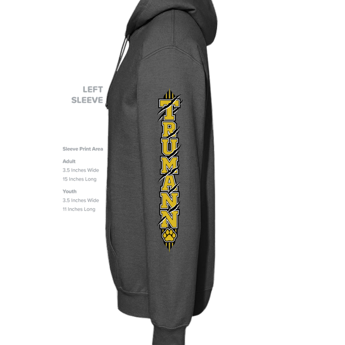 Charcoal - G185 - LEFT